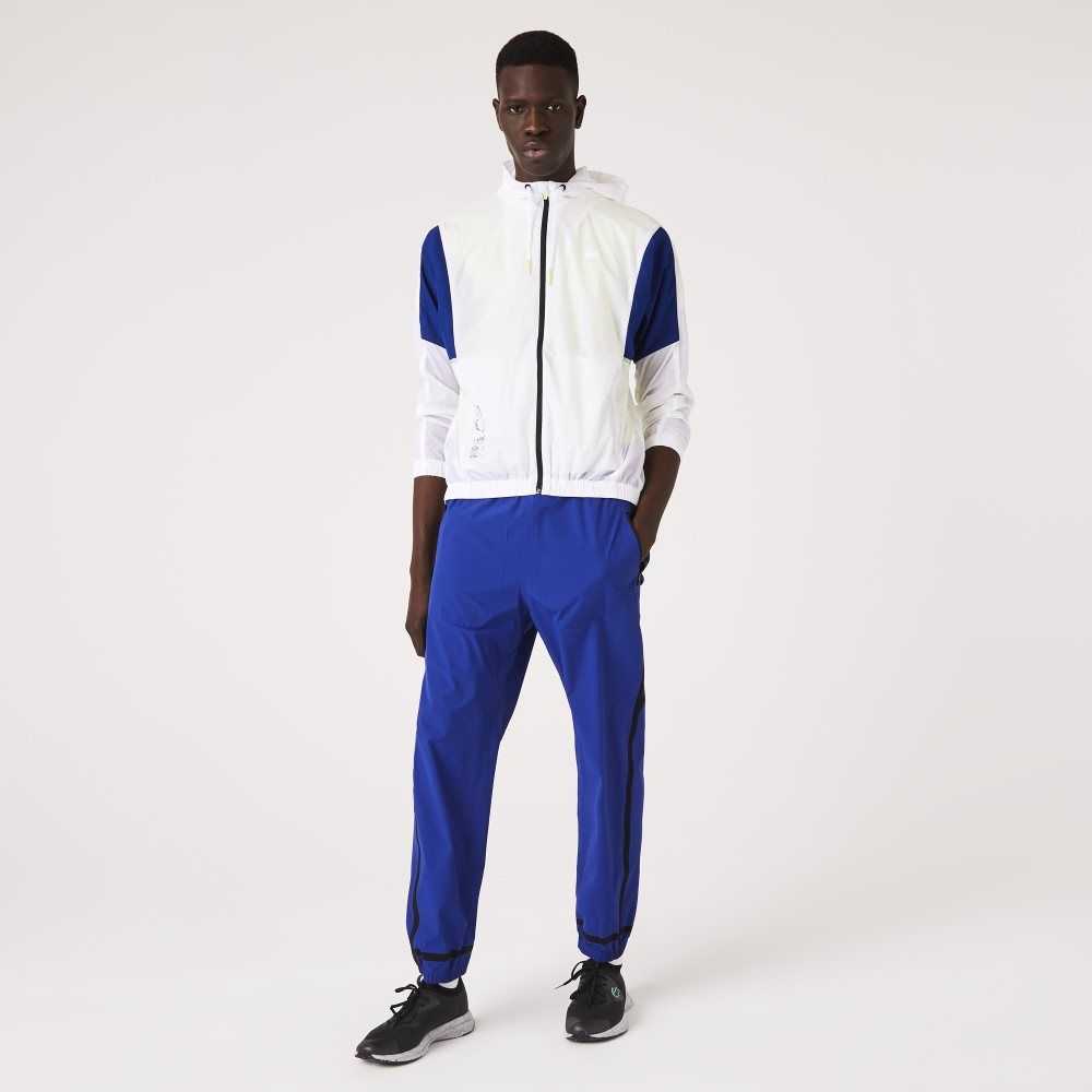 Blue Lacoste Light Trackpants | BAXQPF-928