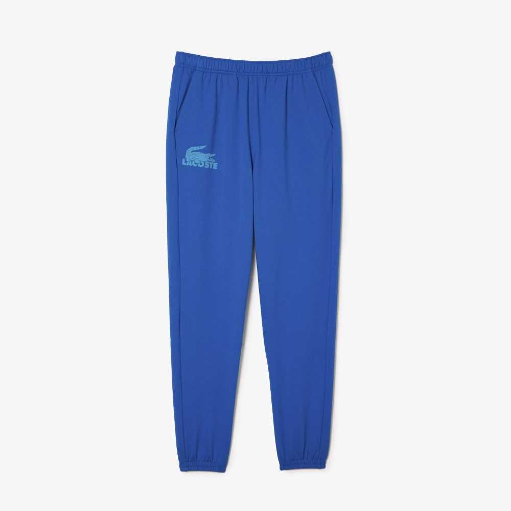 Blue Lacoste Lightweight Lounge Pants | FTAZUC-485