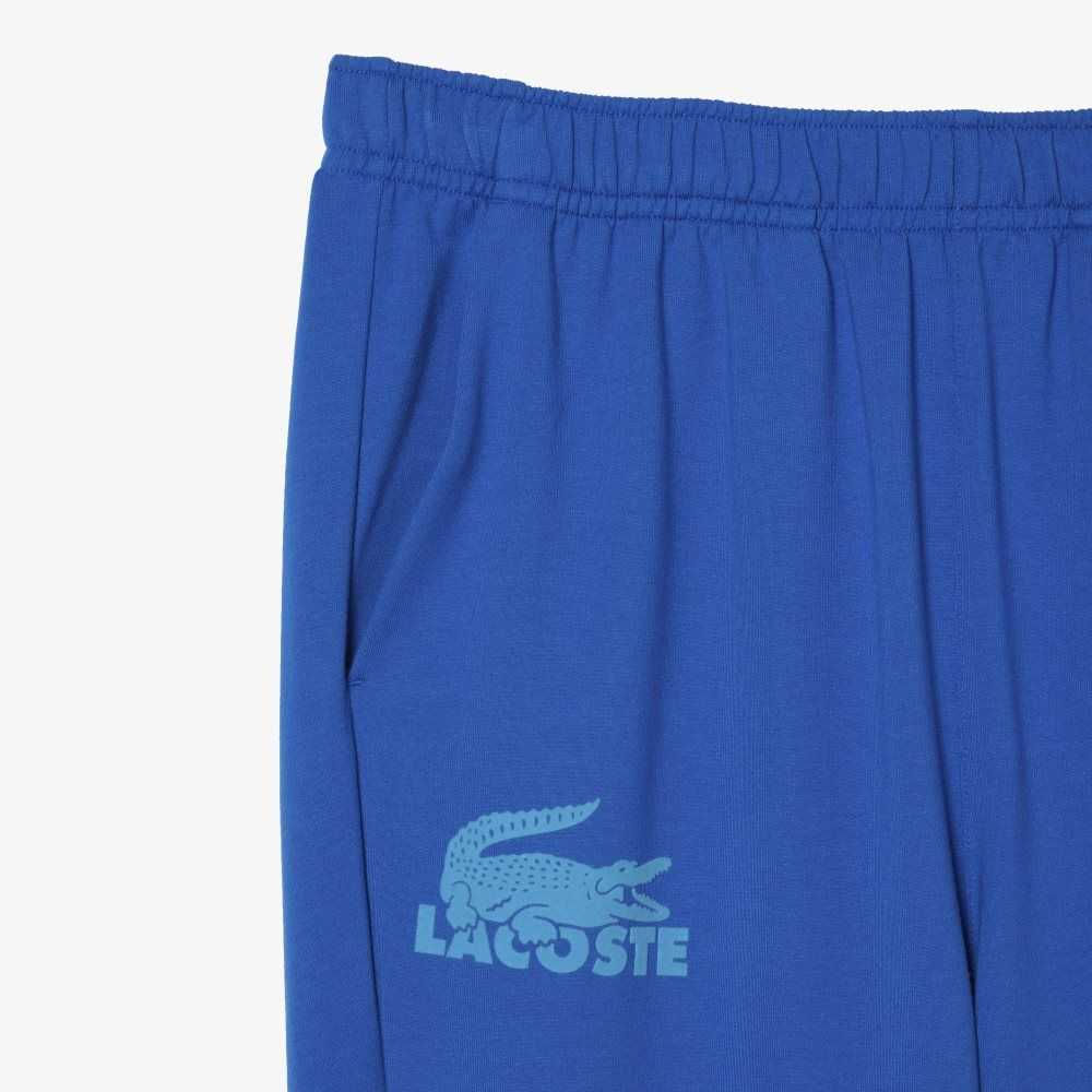 Blue Lacoste Lightweight Lounge Pants | FTAZUC-485