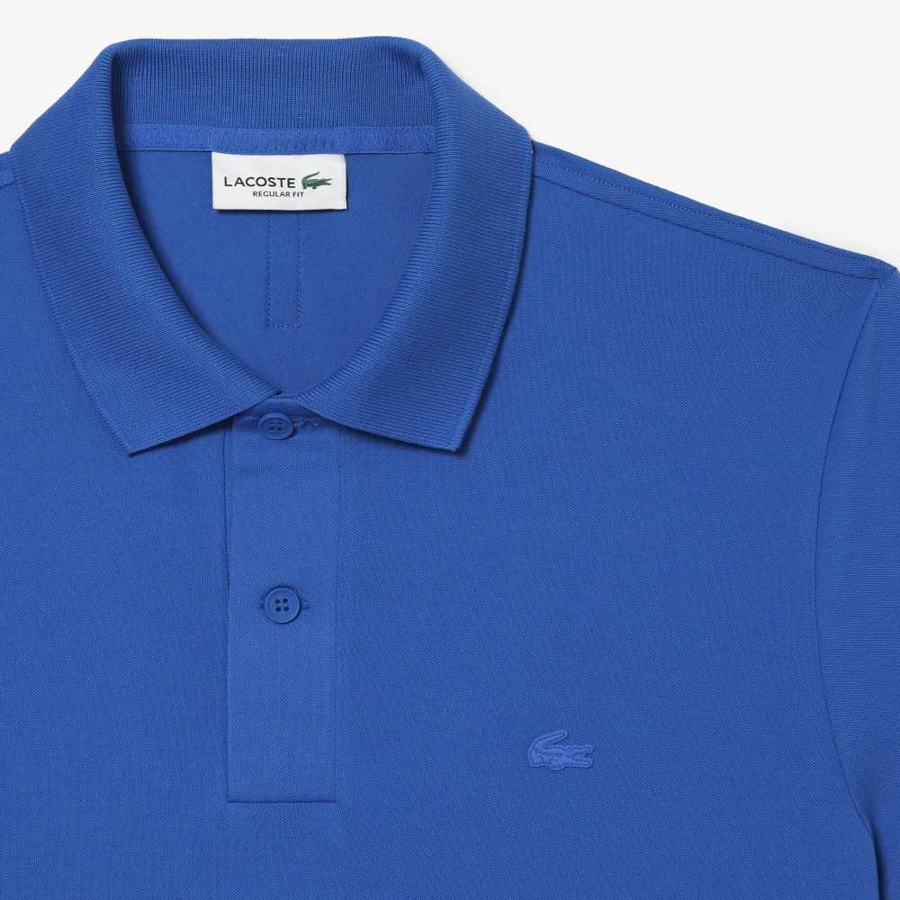 Blue Lacoste Movement Ultra Light Pique Polo | OEKXYG-345