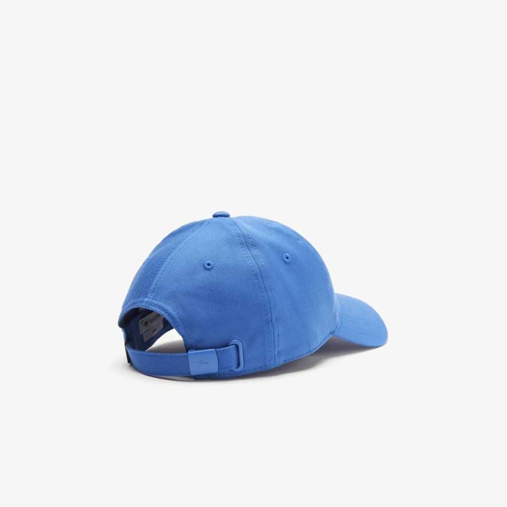 Blue Lacoste Organic Cotton Twill Cap | SBAOUM-481