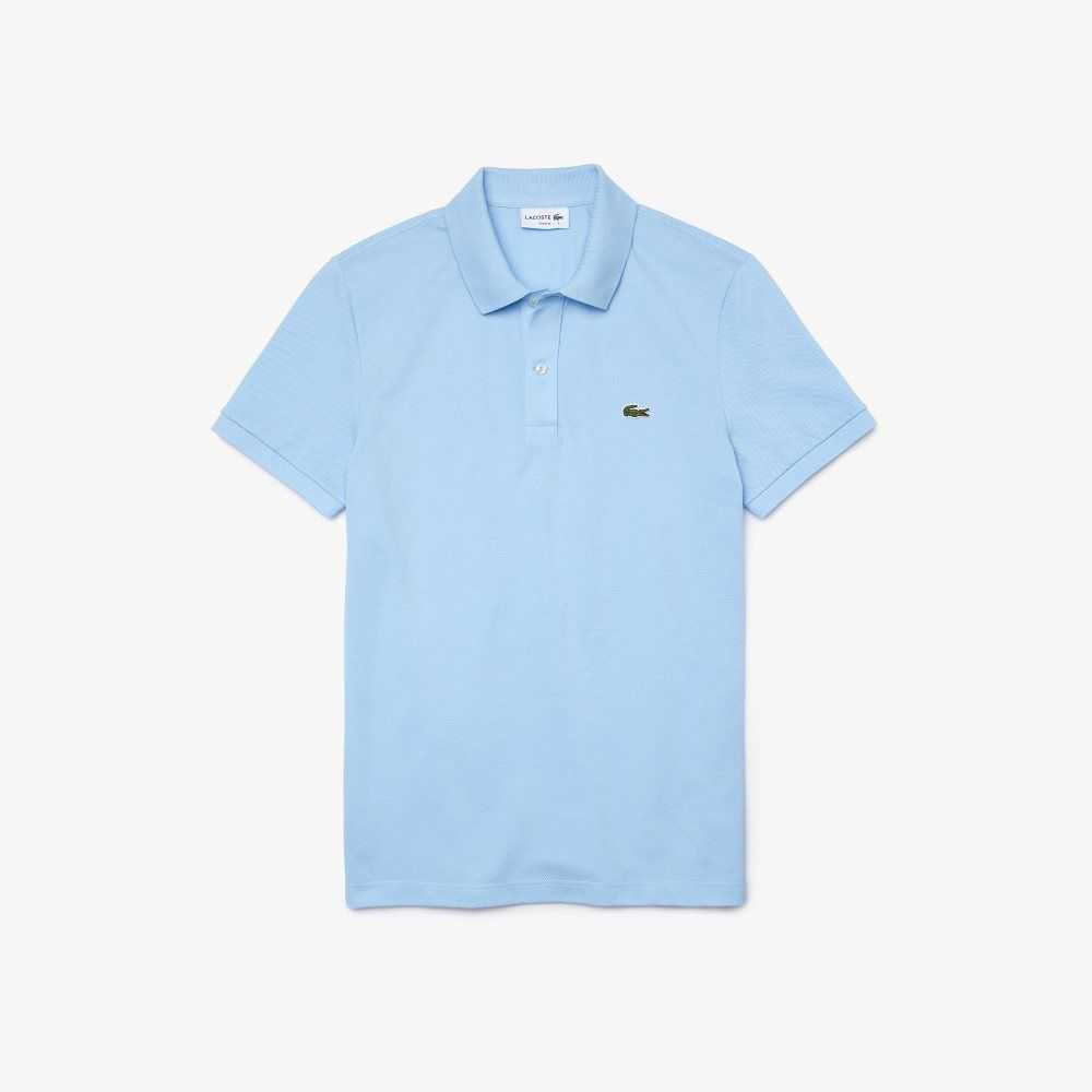 Blue Lacoste Original L.12.12 Slim Fit Petit Pique Cotton Polo | NIPOMD-734