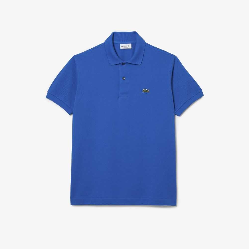 Blue Lacoste Original L.12.12 petit pique cotton Polo | BMAXFR-839