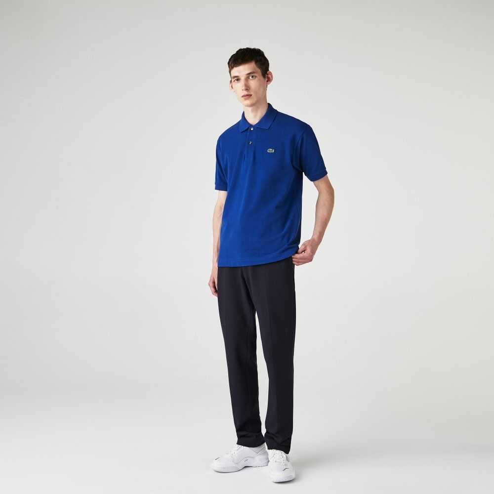 Blue Lacoste Original L.12.12 petit pique cotton Polo | ZXLATY-240