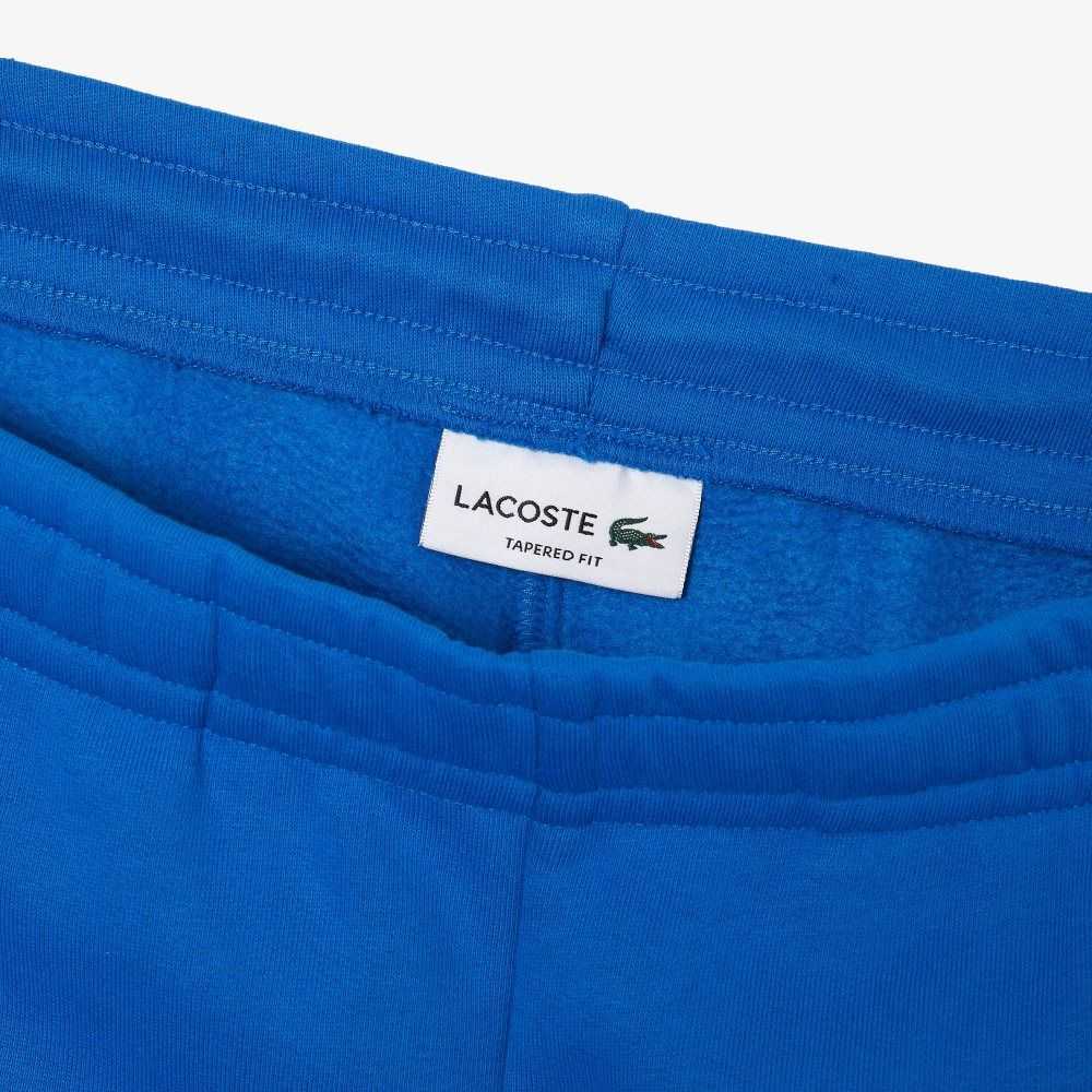 Blue Lacoste Printed Bands Trackpants | UNFBKS-170