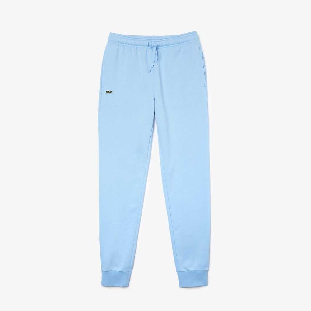 Blue Lacoste SPORT Fleece Tennis Sweatpants | OMUNLS-826