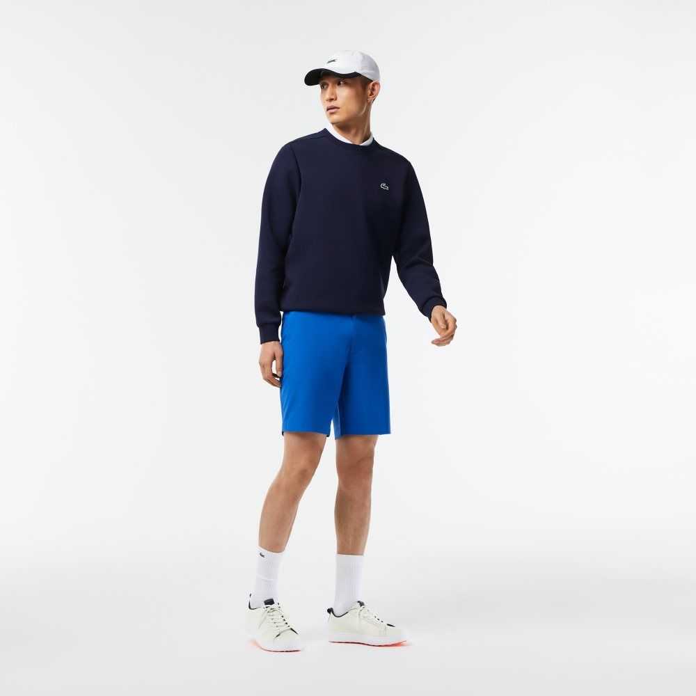 Blue Lacoste SPORT Lightweight Stretch Golf Shorts | NSZTWH-190