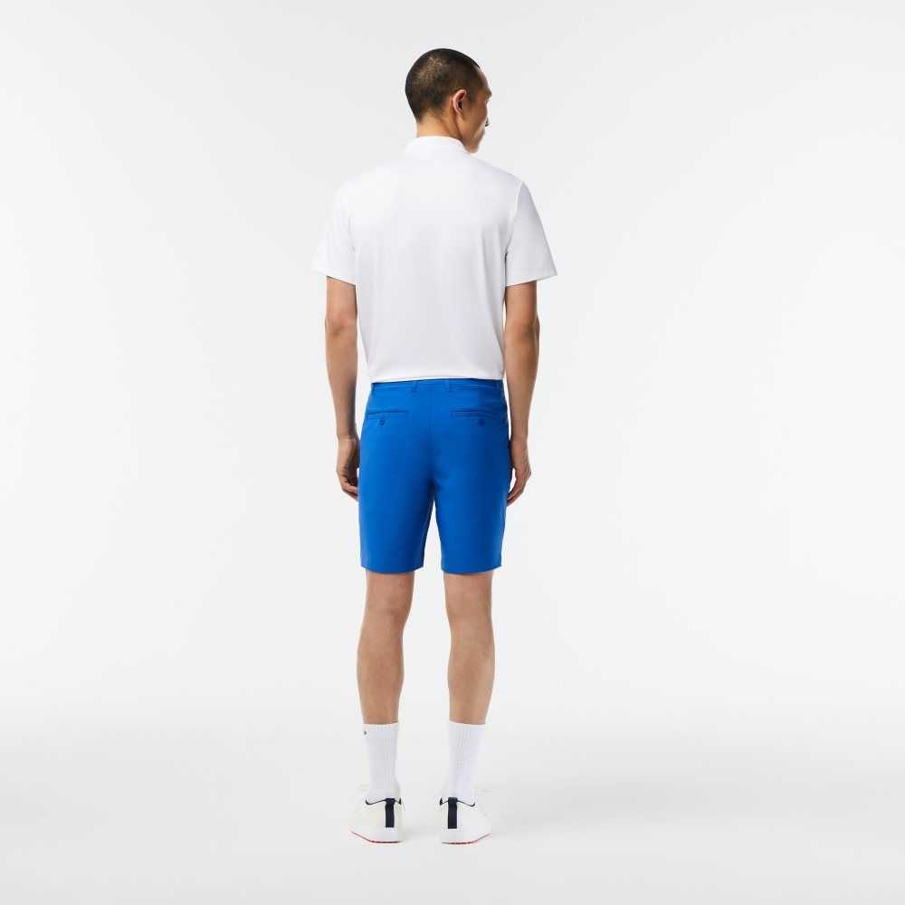 Blue Lacoste SPORT Lightweight Stretch Golf Shorts | NSZTWH-190