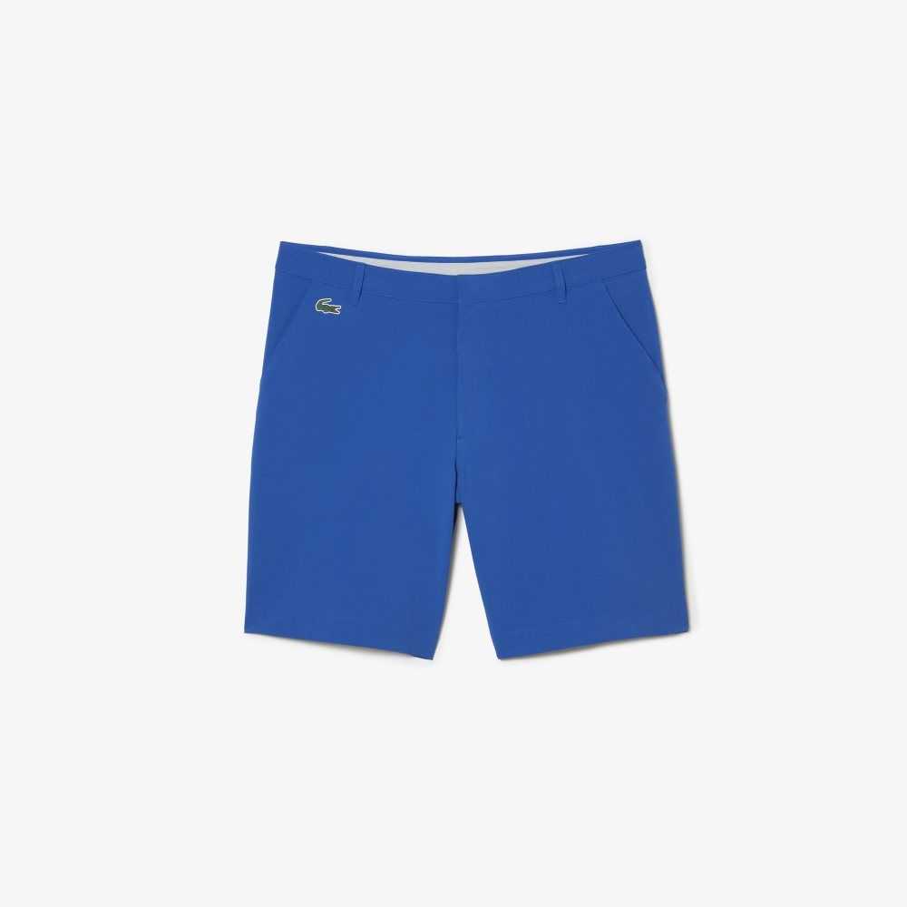 Blue Lacoste SPORT Lightweight Stretch Golf Shorts | NSZTWH-190