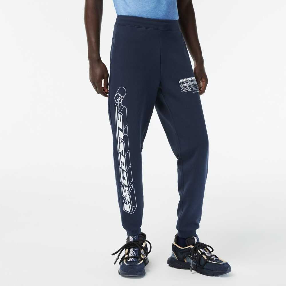 Blue Lacoste Slim Fit Track Pants | YSZAKM-042