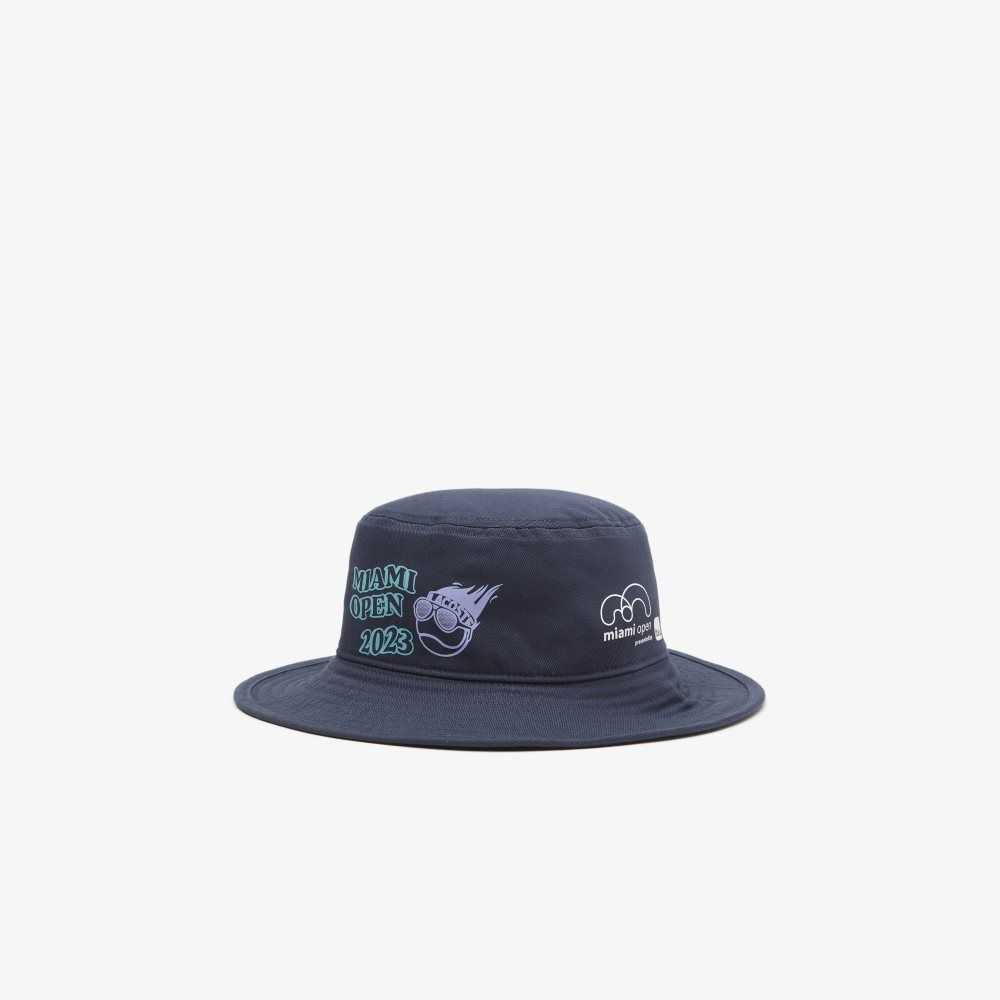 Blue Lacoste Sport Miami Open Edition Hat | AWMZGD-530