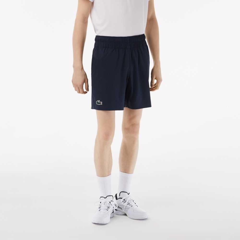 Blue Lacoste Sport Miami Open Edition Shorts | LERGJP-195