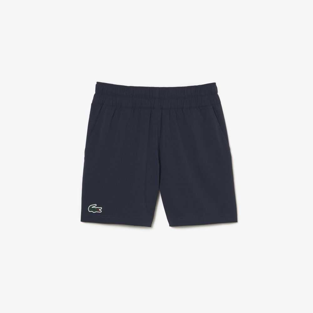 Blue Lacoste Sport Miami Open Edition Shorts | LERGJP-195