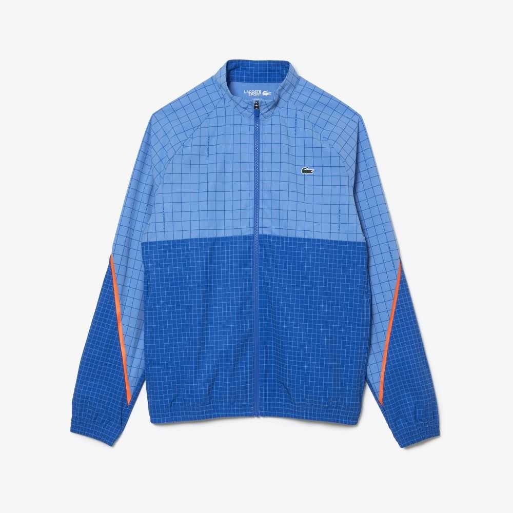 Blue Lacoste Tennis x Novak Djokovic Jogger Set | WLQIEG-987