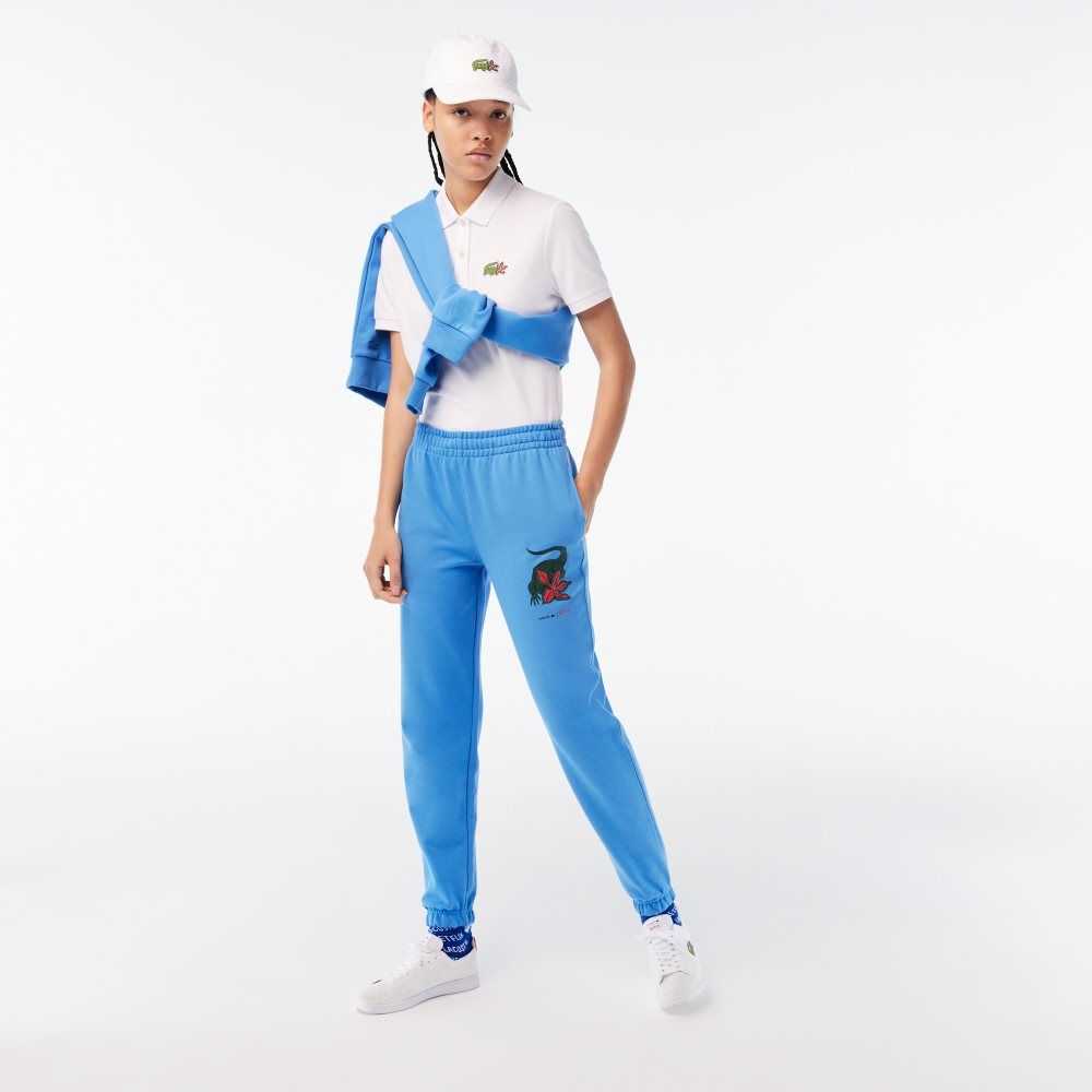 Blue Lacoste x Netflix Super Soft Track Pants | HPWCTM-694