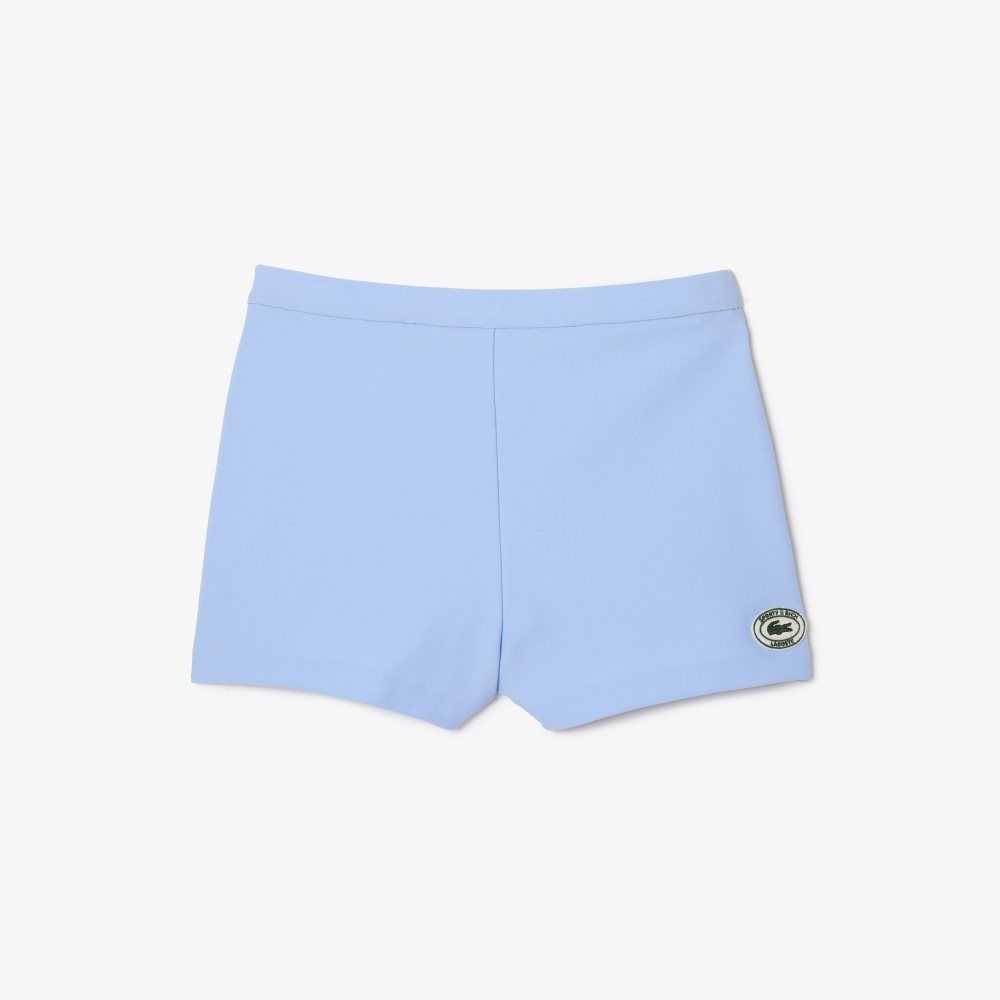 Blue Lacoste x Sporty & Rich Tennis Shorts | GNXUBW-542