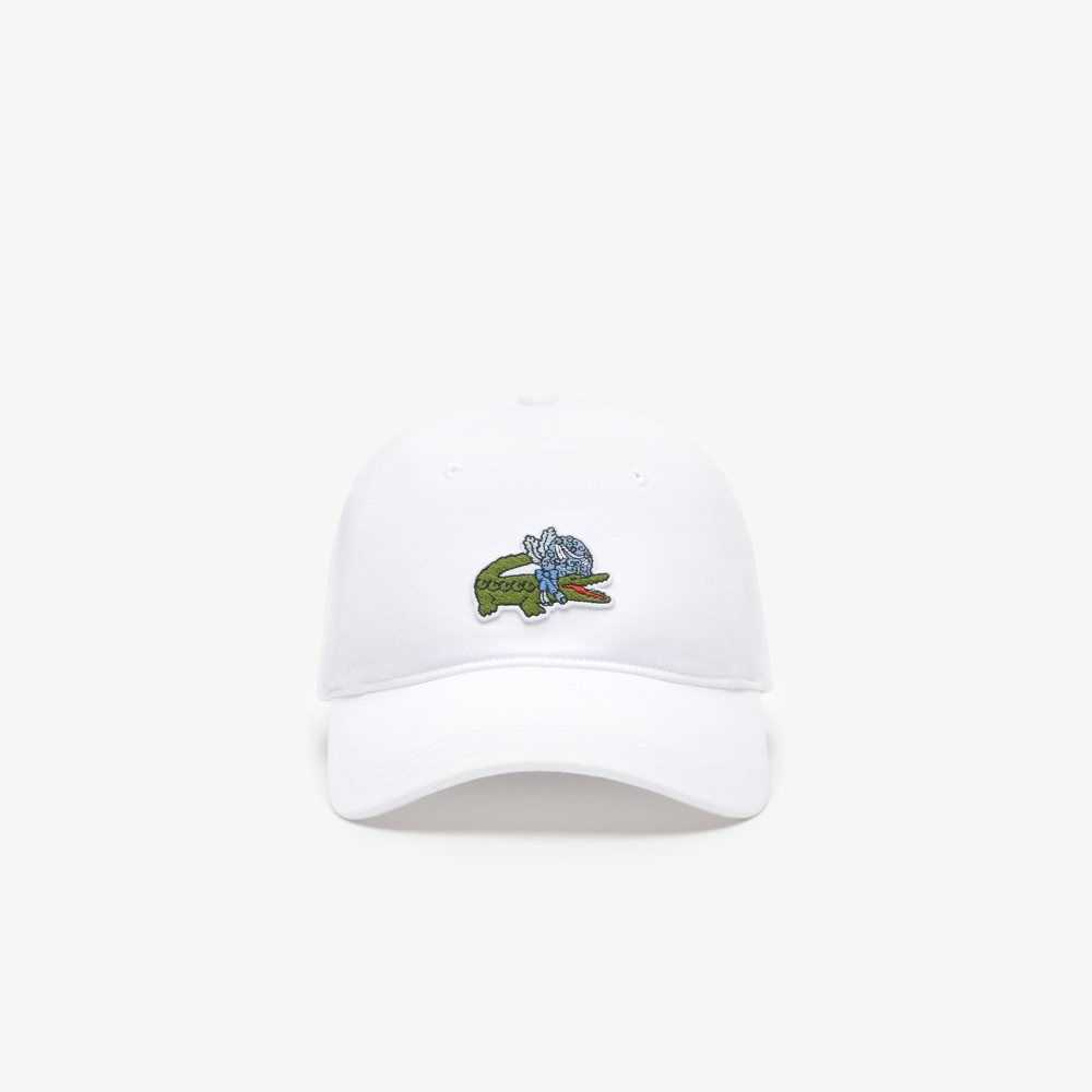 Bridgerton Lacoste x Netflix Crocodile Cap | YUDLGK-730