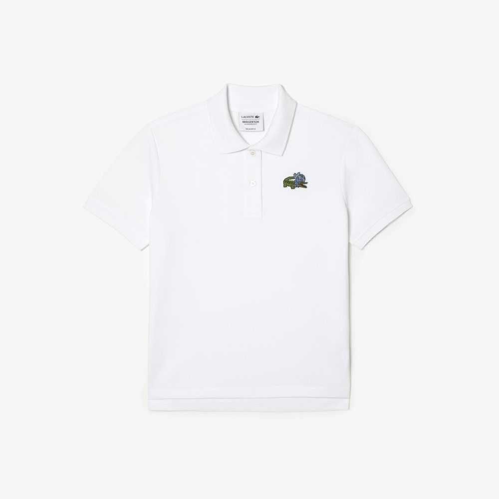 Bridgerton Lacoste x Netflix Crocodile Polo | ROKINB-385