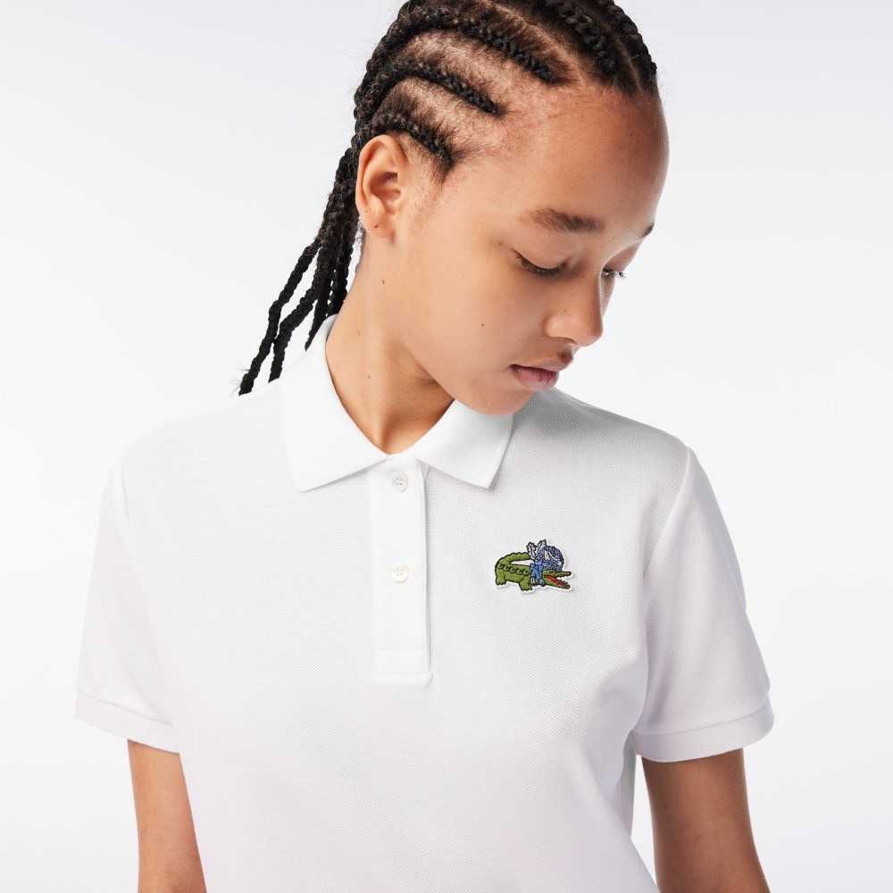 Bridgerton Lacoste x Netflix Crocodile Polo | ROKINB-385