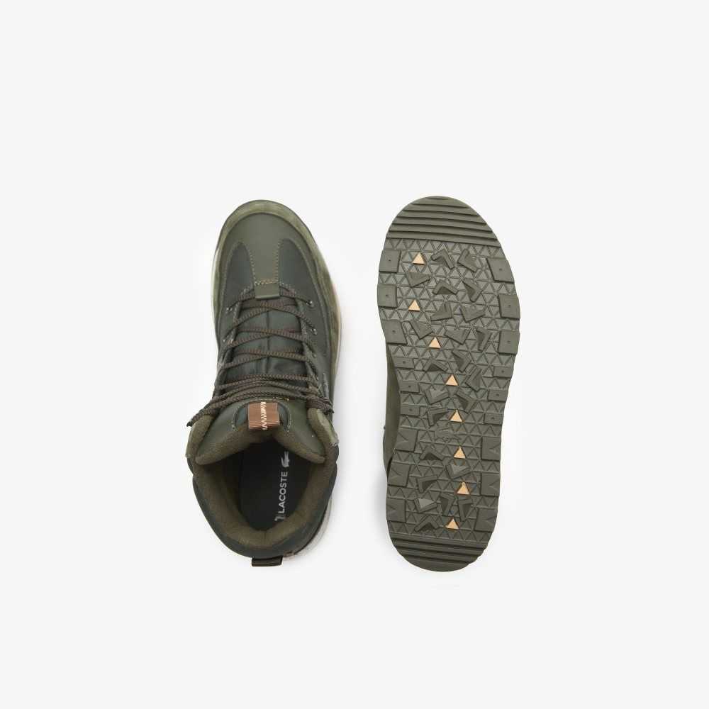 Dk Grn/Off Wht Lacoste Urban Breaker Outdoor Shoes | HEWBJR-095