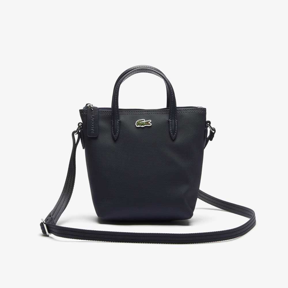 Eclipse Lacoste L.12.12 Concept Petit Pique Coated Canvas Mini Zip Tote Bag | LHPDZC-384