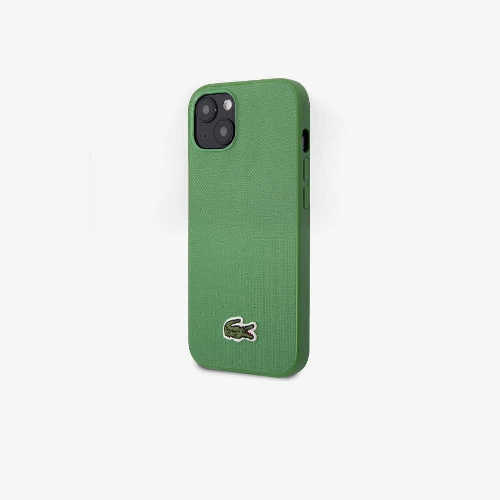 Estragon Lacoste Petit Pique Effect iPhone 14 Plus Case | CJVFNH-534