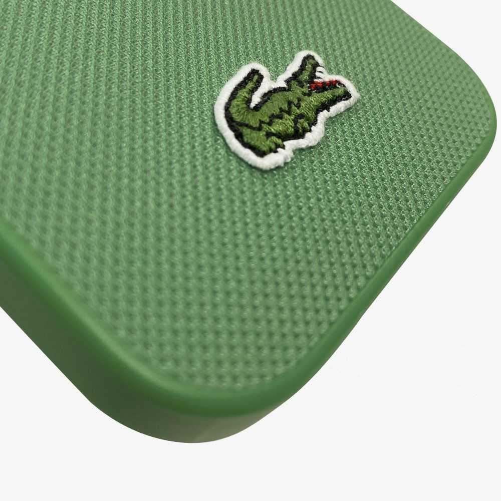 Estragon Lacoste Petit Pique Effect iPhone 14 Case | MFVZEC-084