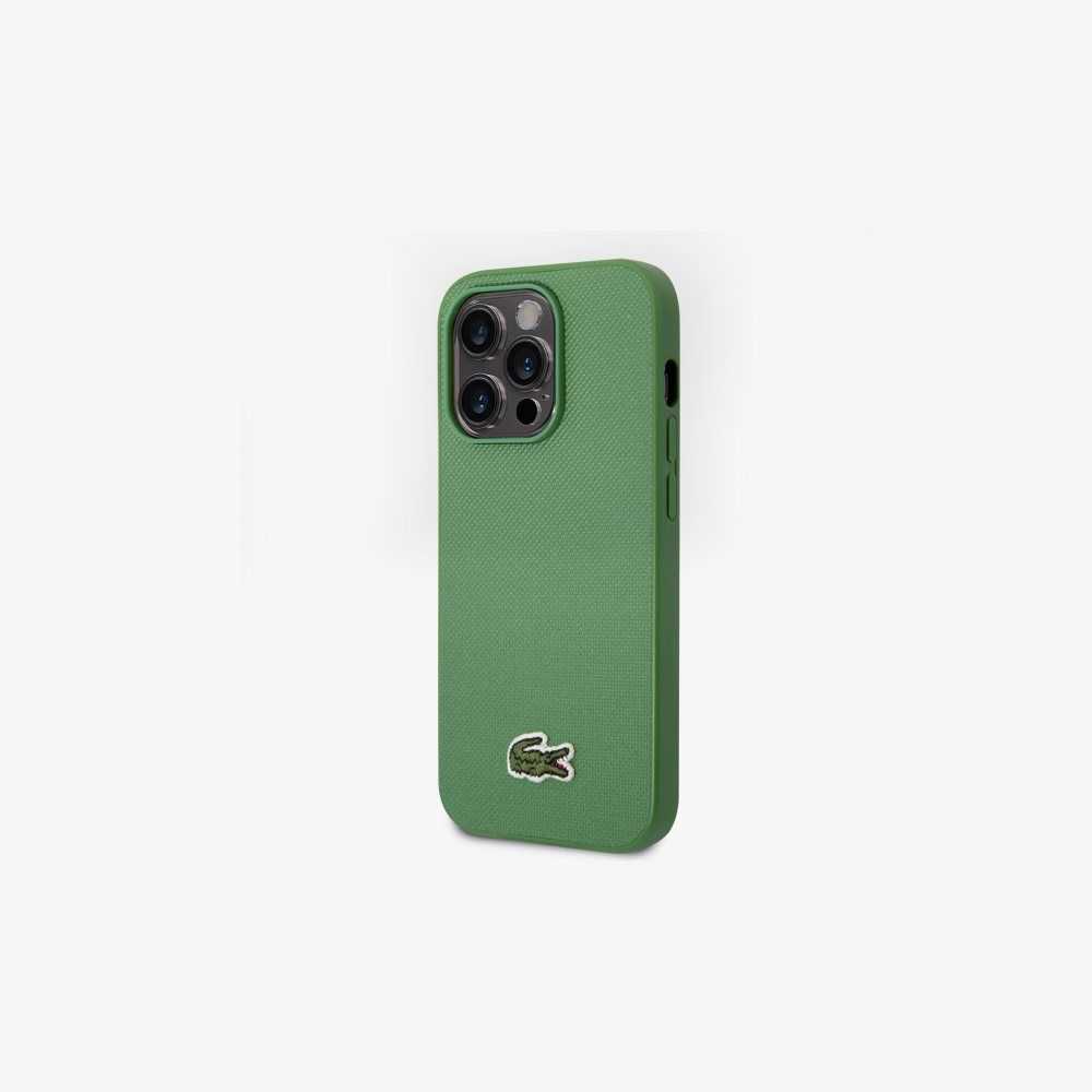 Estragon Lacoste Petit Pique Effect iPhone 14 Pro Case | MLKWYP-975