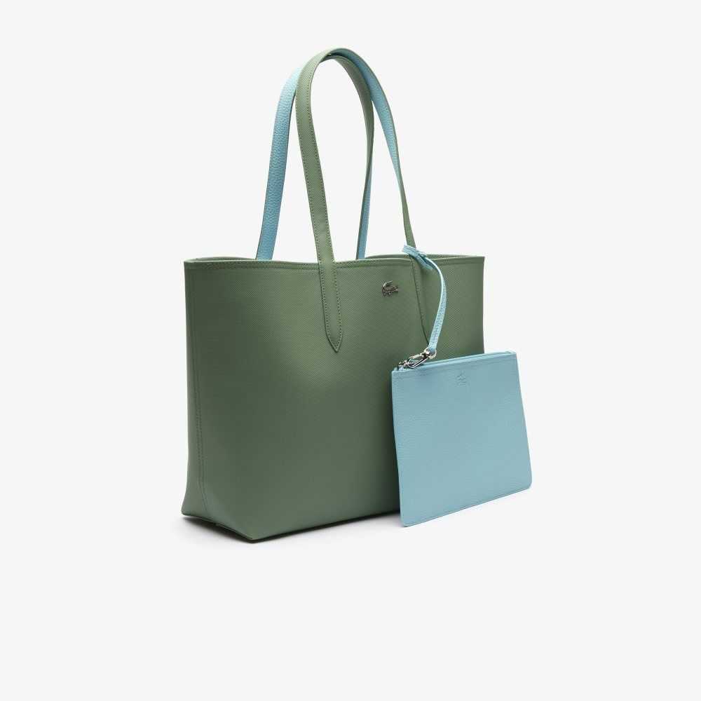 Frene Littoral Lacoste Anna Reversible Bicolor Tote Bag | BLCHXV-162