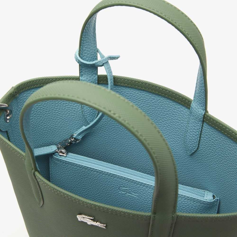 Frene Littoral Lacoste Anna Reversible Coated Canvas Tote Bag | KBZYUR-930