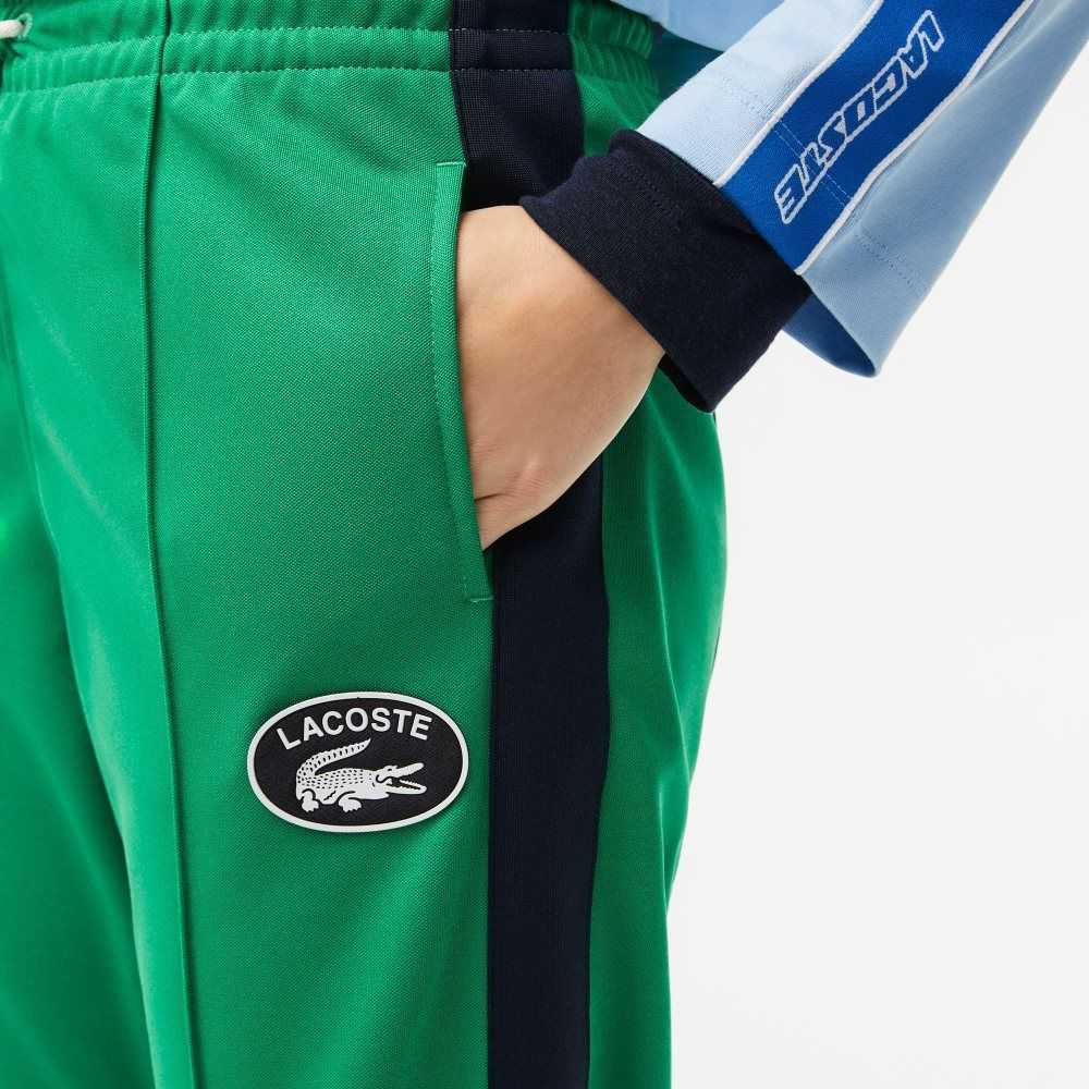 Green Lacoste Mini Pique Trackpants | NPBZLX-862