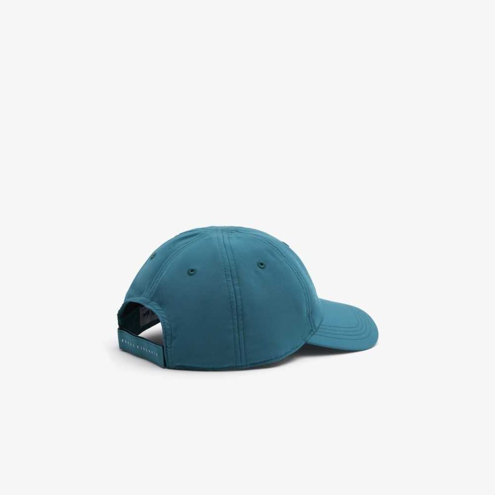 Green Lacoste SPORT x Novak Djokovic Microfiber Cap | OEZUXB-083