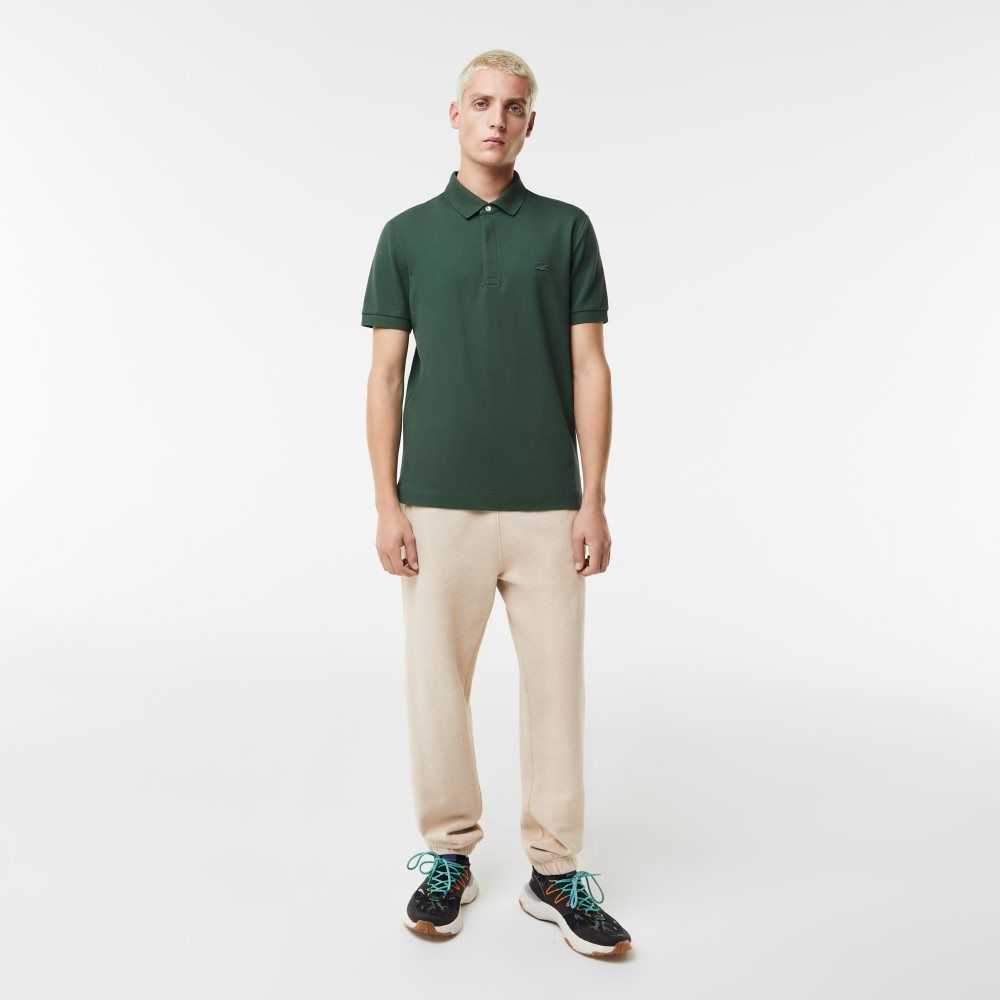 Green Lacoste Smart Paris Polo Stretch Cotton | TGWVRC-347