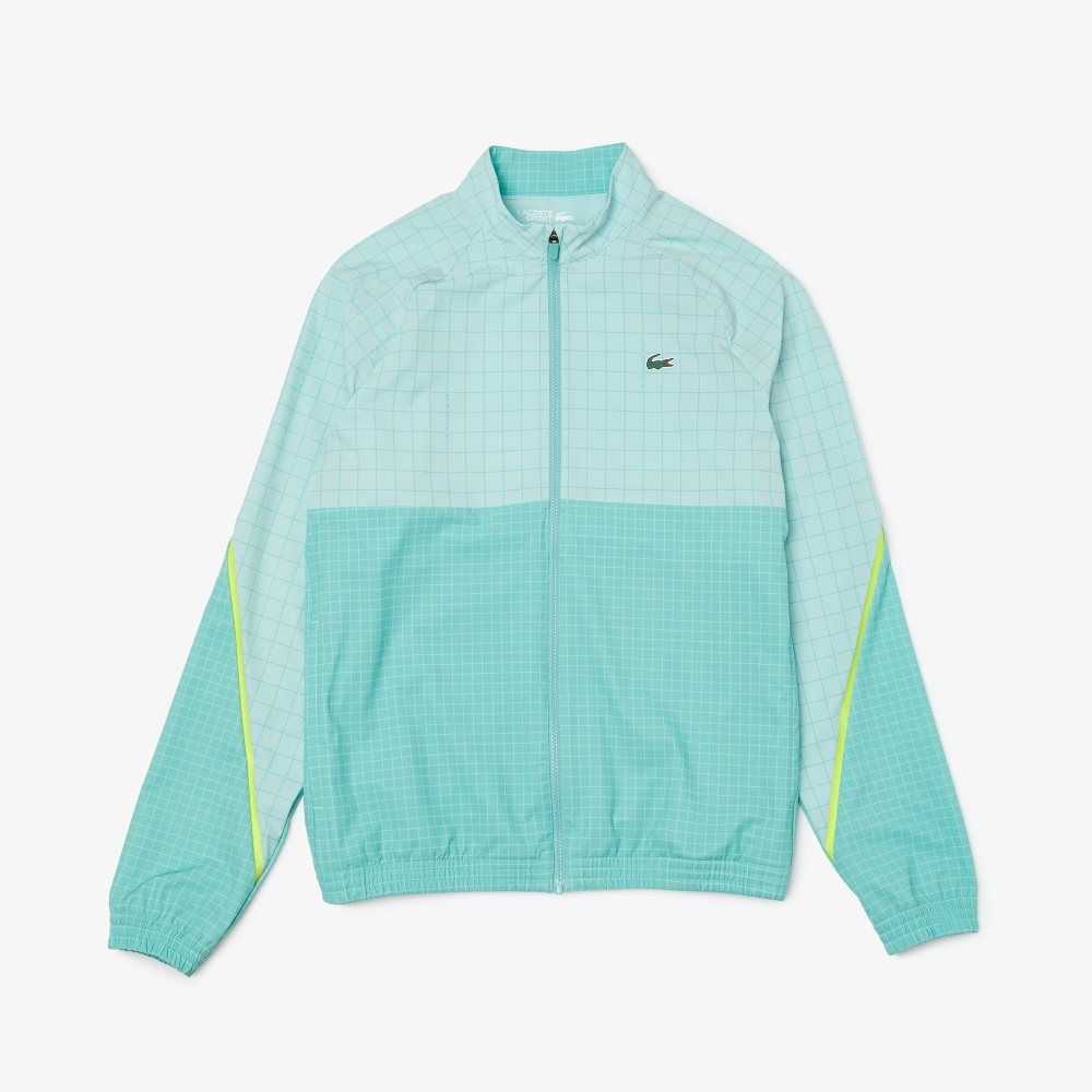 Green / Light Green Lacoste Tennis x Novak Djokovic Jogger Set | DMXZOY-914