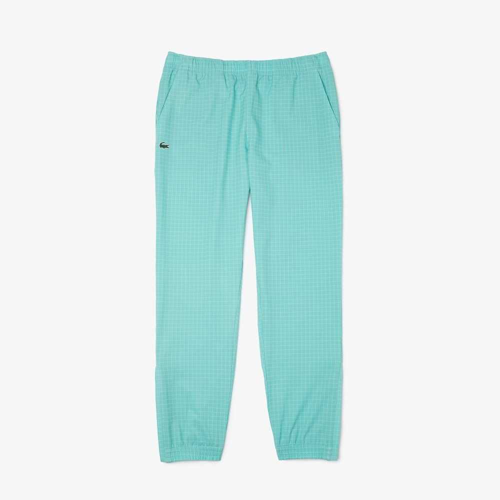 Green / Light Green Lacoste Tennis x Novak Djokovic Jogger Set | DMXZOY-914