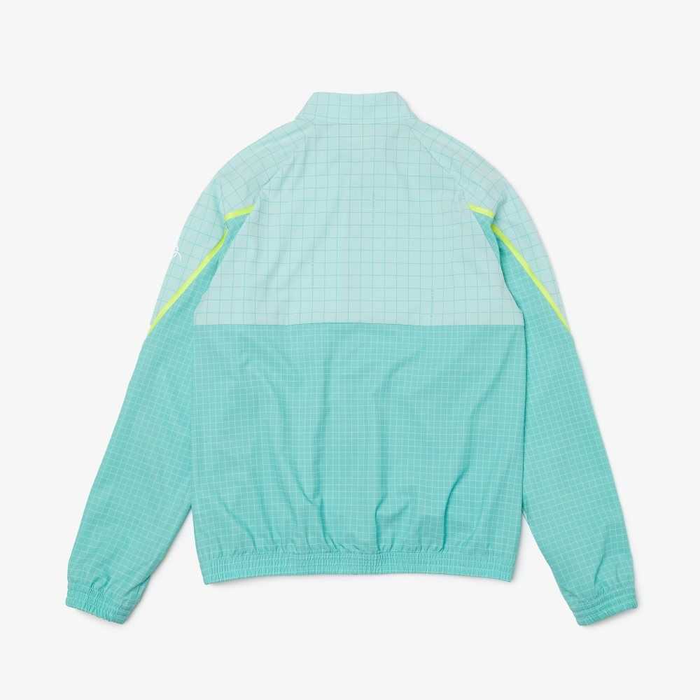 Green / Light Green Lacoste Tennis x Novak Djokovic Jogger Set | DMXZOY-914