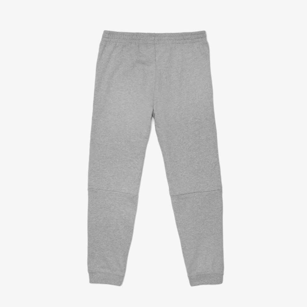 Grey Chine Lacoste Branded Bands Skinny Fleece Jogging Pants | PFZIES-157