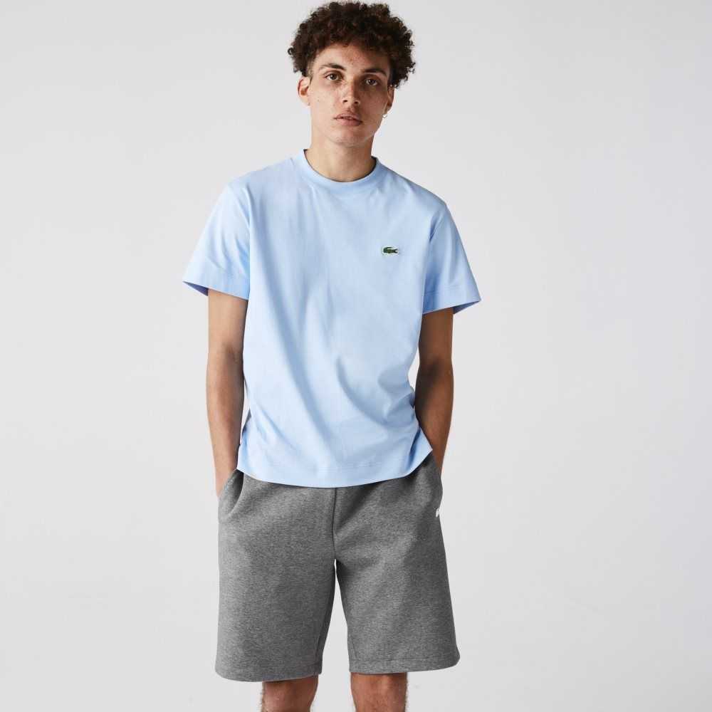 Grey Chine Lacoste Cotton Blend Bermuda Shorts | KAYJOD-029