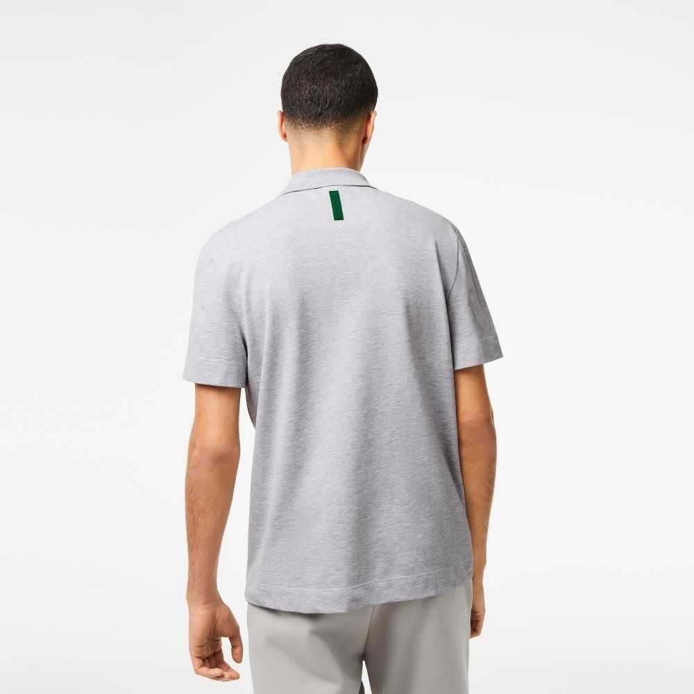 Grey Chine Lacoste Movement Ultra Light Pique Polo | WZYJKV-495