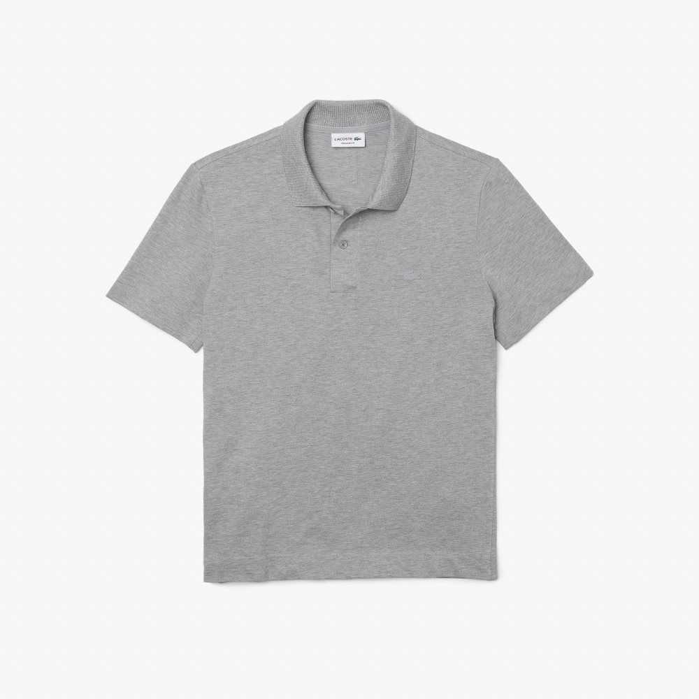 Grey Chine Lacoste Movement Ultra Light Pique Polo | YGFERK-735