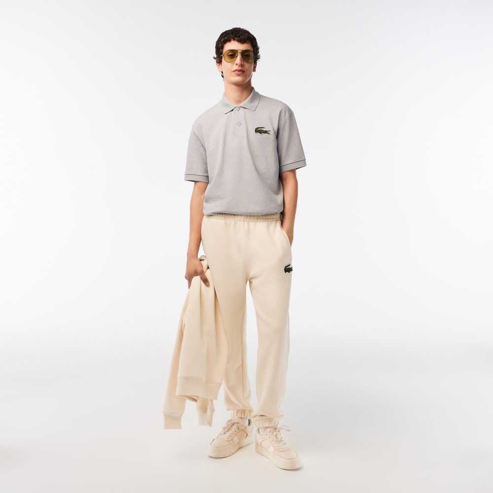 Grey Chine Lacoste Original L.12.12 Loose fit 80's crocodile Polo | DVEGWZ-672