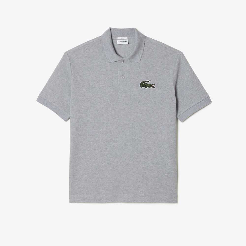 Grey Chine Lacoste Original L.12.12 Loose fit 80's crocodile Polo | DVEGWZ-672