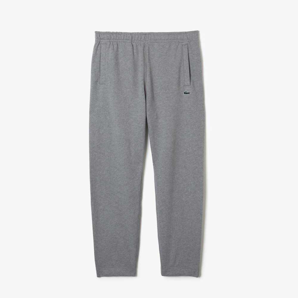 Grey Chine Lacoste Print Trackpants | NDJGAV-052