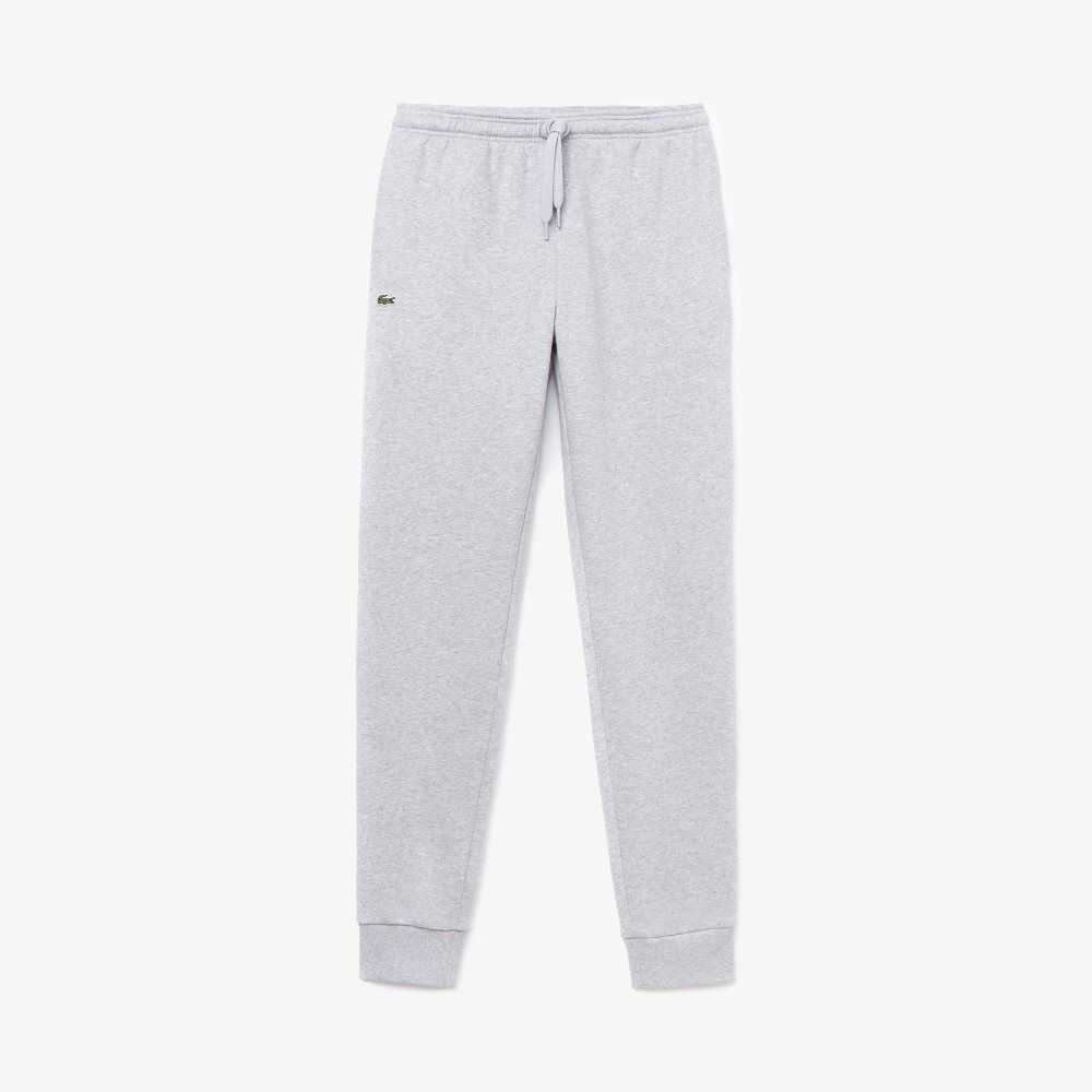 Grey Chine Lacoste SPORT Fleece Tennis Sweatpants | LBDVYO-164