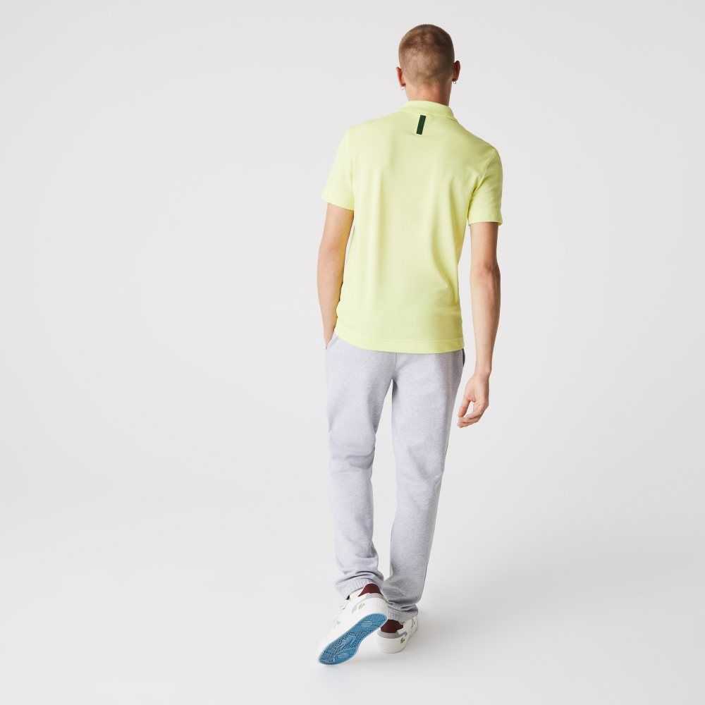 Grey Chine Lacoste SPORT Tennis Fleece Trackpants | UOVSLK-468