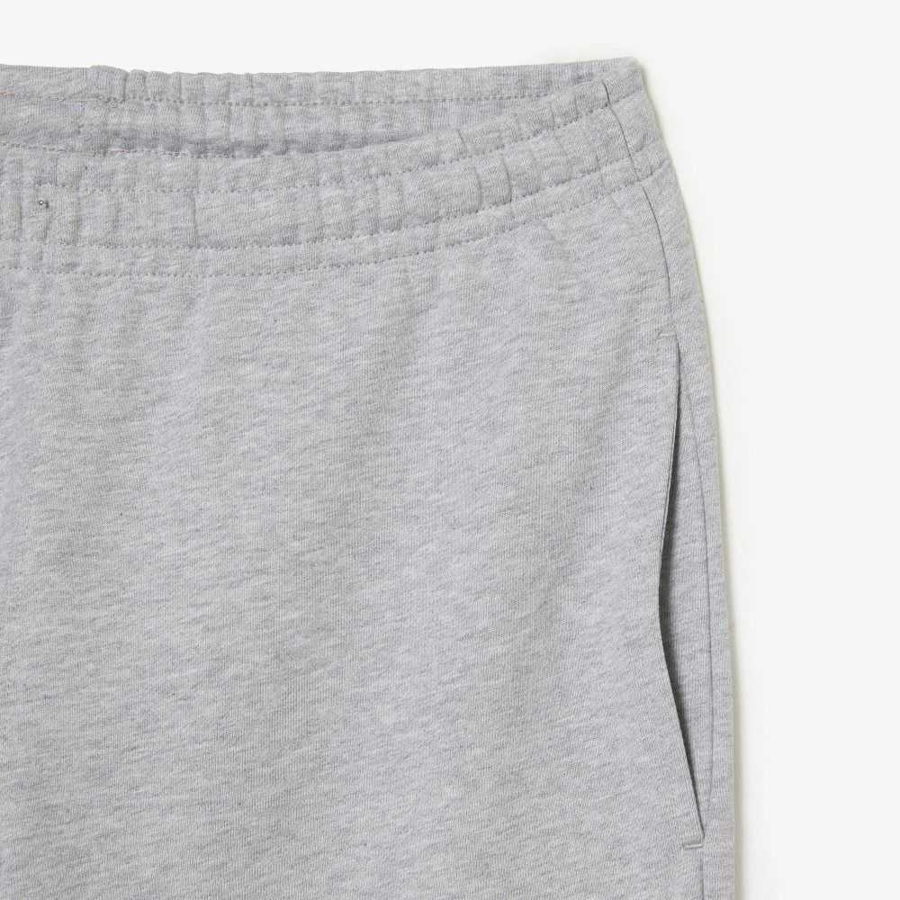 Grey Chine Lacoste Unbrushed Fleece Track Pants | MOVHIS-836