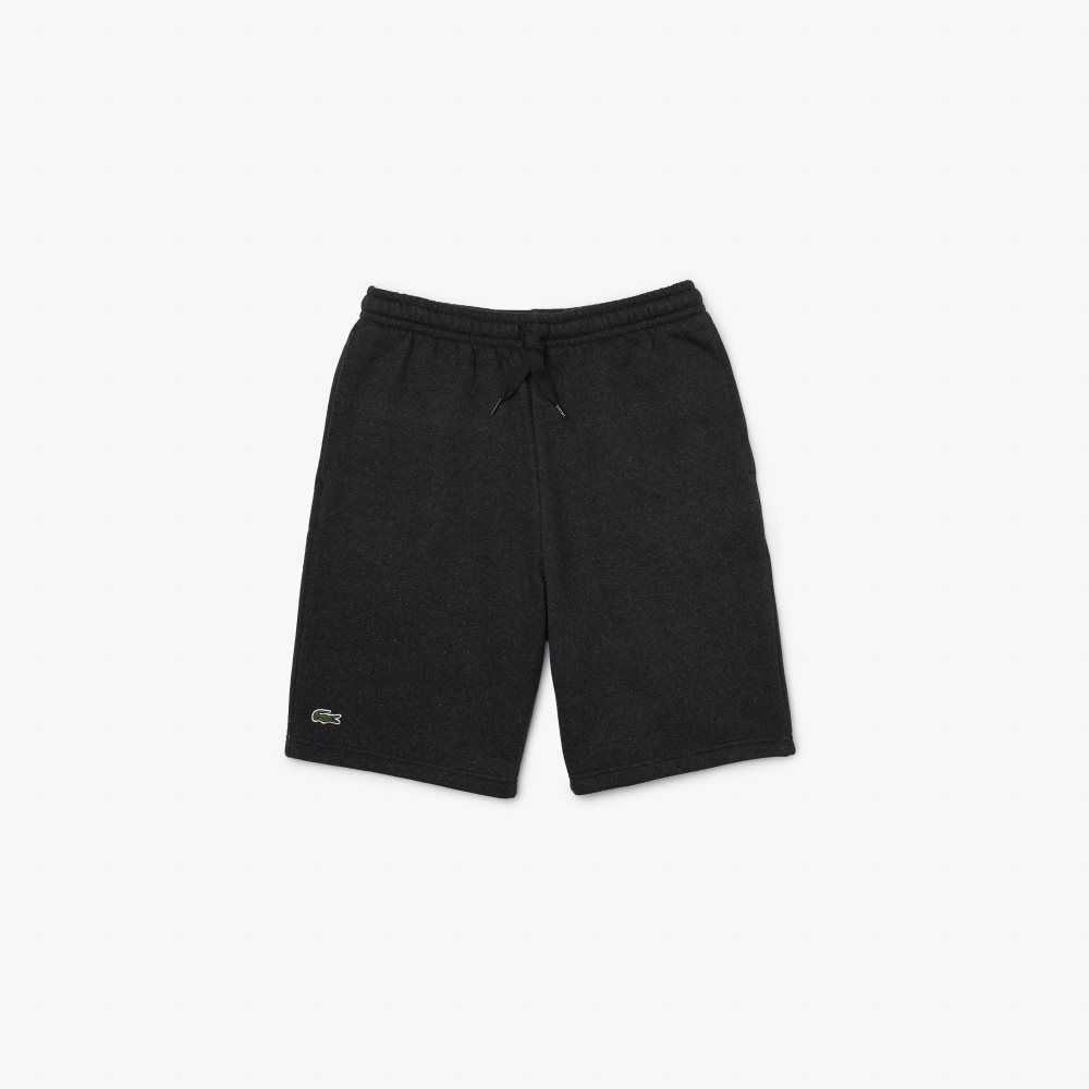 Grey Lacoste SPORT Tennis Fleece Shorts | HOSPAD-639