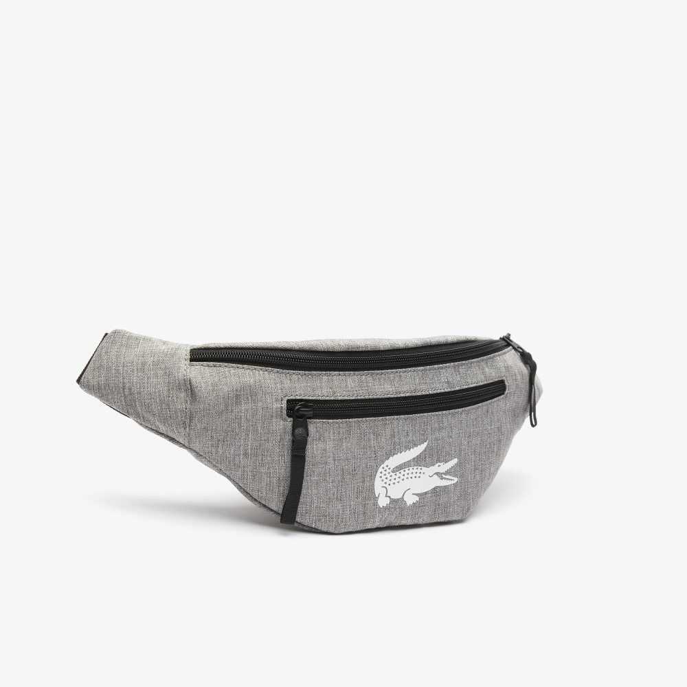 Gris Chine Lacoste Recycled Fiber Belt Bag | YNDLEZ-465