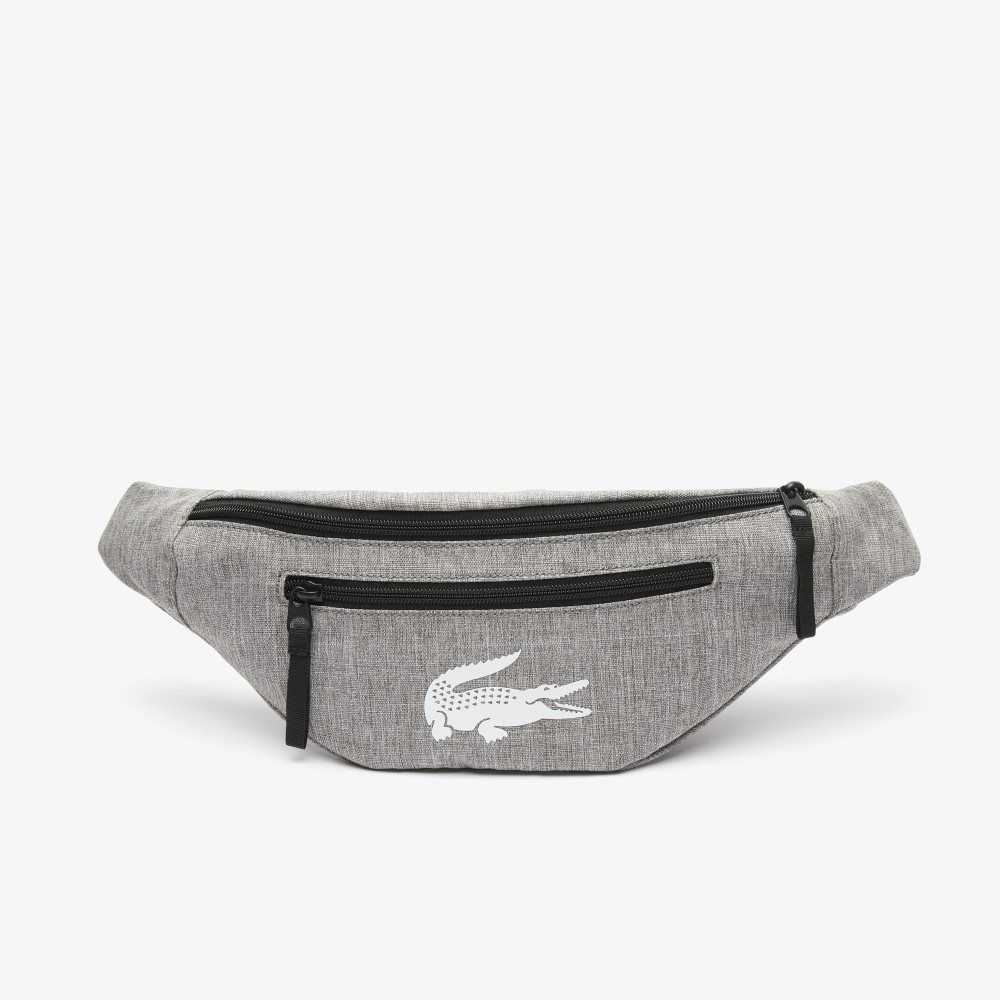 Gris Chine Lacoste Recycled Fiber Belt Bag | YNDLEZ-465