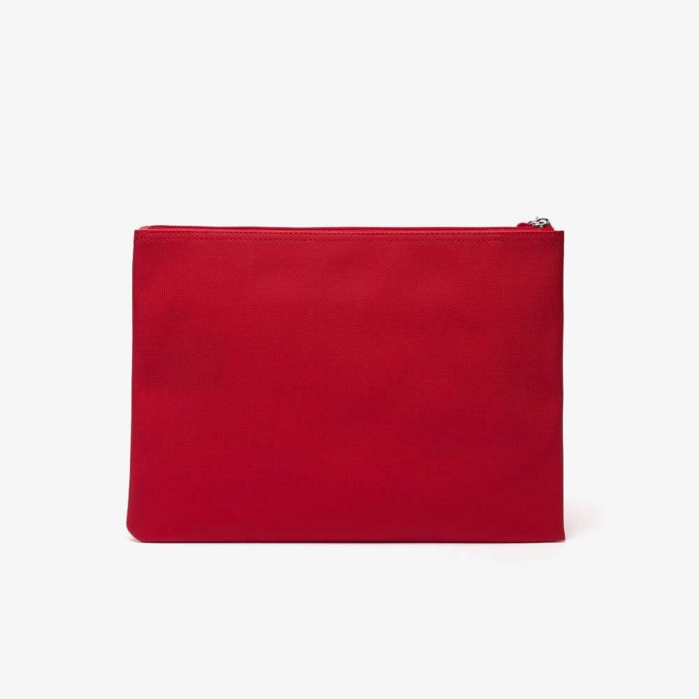 High Risk Red Lacoste L.12.12 Clutch Purse | RIVQXD-365